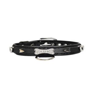Paw and heart adorned with rhinestones – KD01002/35/20/BM/01
