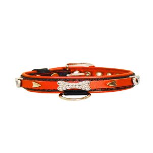 Paw and heart adorned with rhinestones – KD01002/35/20/BM/04