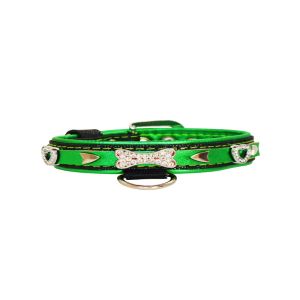 Paw and heart adorned with rhinestones – KD01002/35/20/BM/05