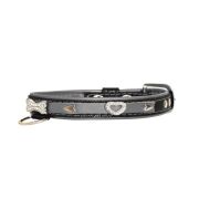 Paw and heart adorned with rhinestones – KD01002/45/20/BM/12