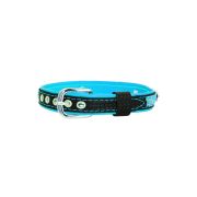 Dog and colorful paw prints and crowns adorned with rhinestones – KD01003/40/20/CW/14