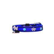 Dog and colorful paw prints and crowns adorned with rhinestones – KD01003/45/20/CW/03