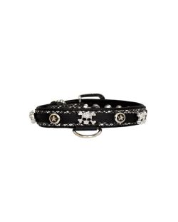 Calavera adornada con pedrería y estrellas - KD01004/40/20/SB/01