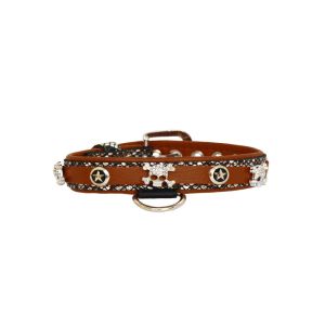Skull adorned with rhinestones and stars – KD01004/40/20/SB/08