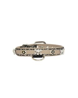 Calavera adornada con pedrería y estrellas - KD01004/40/20/SB/09