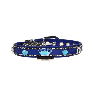 Crown, colorful dog paw print, and horseshoe adorned with rhinestones – KD01005/35/20/SB/03