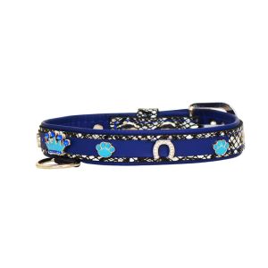 Crown, colorful dog paw print, and horseshoe adorned with rhinestones – KD01005/35/20/SB/03