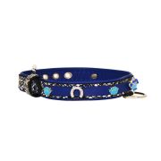 Crown, colorful dog paw print, and horseshoe adorned with rhinestones – KD01005/35/20/SB/03
