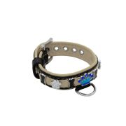 Colorful crown, paw prints, and colorful bones adorned with rhinestones – KD01006/45/20/CW/09