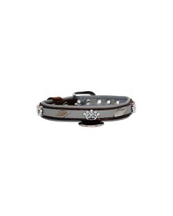 Crown and star adorned with rhinestones - KD01008/35/20/BR/12