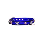 Skull adorned with rhinestones and pyramids – KD01009/35/20/CW/03