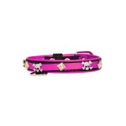 Skull adorned with rhinestones and pyramids – KD01009/35/20/CW/13