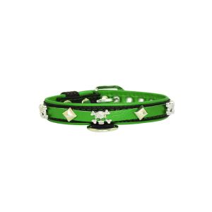 Skull adorned with rhinestones and pyramids – KD01009/40/20/CW/05