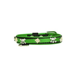 Skull adorned with rhinestones and pyramids – KD01009/40/20/CW/05
