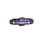 Skull adorned with rhinestones and pyramids – KD01009/45/20/CW/07