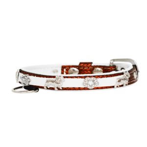 Crown adorned with rhinestones and a dog – French Bulldog with a star decorated with rhinestones – KD01011/35/20/BW/02