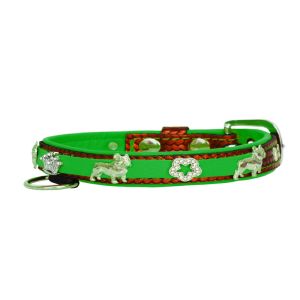 Crown adorned with rhinestones and a dog – French Bulldog with a star decorated with rhinestones – KD01011/40/20/BW/05