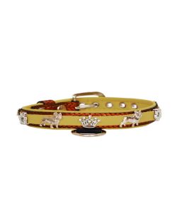 Crown adorned with rhinestones and a dog – French Bulldog with a star decorated with rhinestones - KD01011/40/20/BW/28