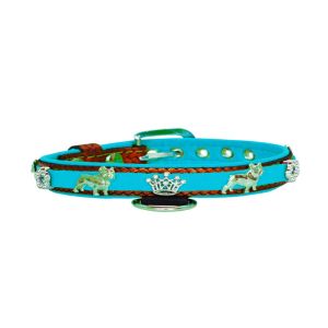 Crown adorned with rhinestones and a dog – French Bulldog with a star decorated with rhinestones – KD01011/45/20/BW/14