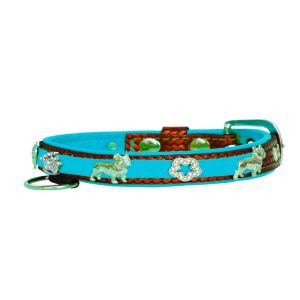 Crown adorned with rhinestones and a dog – French Bulldog with a star decorated with rhinestones – KD01011/45/20/BW/14