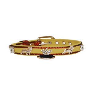 Crown adorned with rhinestones and a dog – French Bulldog with a star decorated with rhinestones – KD01011/45/20/BW/28