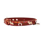 Heart adorned with rhinestones and a dog – Westie with a horseshoe decorated with rhinestones – KD01012/35/20/ML/08