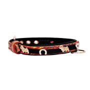 Heart adorned with rhinestones and a dog – Westie with a horseshoe decorated with rhinestones – KD01012/40/20/ML/01