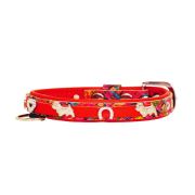 Heart adorned with rhinestones and a dog – Westie with a horseshoe decorated with rhinestones – KD01012/40/20/ML/04