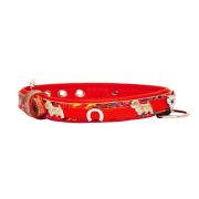 Heart adorned with rhinestones and a dog – Westie with a horseshoe decorated with rhinestones – KD01012/40/20/ML/04