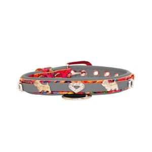 Heart adorned with rhinestones and a dog – Westie with a horseshoe decorated with rhinestones – KD01012/40/20/ML/12