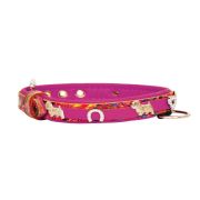 Heart adorned with rhinestones and a dog – Westie with a horseshoe decorated with rhinestones – KD01012/40/20/ML/13