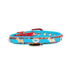 Heart adorned with rhinestones and a dog – Westie with a horseshoe decorated with rhinestones – KD01012/40/20/ML/14