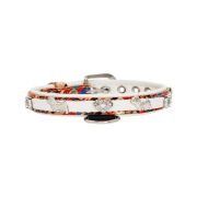 Heart adorned with rhinestones and a dog – Westie with a horseshoe decorated with rhinestones – KD01012/45/20/ML/02
