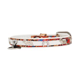 Heart adorned with rhinestones and a dog – Westie with a horseshoe decorated with rhinestones – KD01012/45/20/ML/02