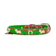 Heart adorned with rhinestones and a dog – Westie with a horseshoe decorated with rhinestones – KD01012/45/20/ML/05