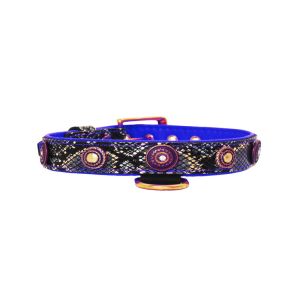 Round shield with rhinestones and round carved stones – KD01014/45/25/SM/03