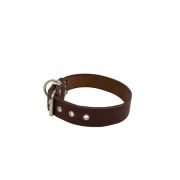 Real leather with nickel details – KD01025/55/30/BR/00