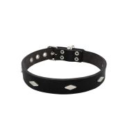 Diamond-shaped metal motifs – KD01031/65/30/BK/00