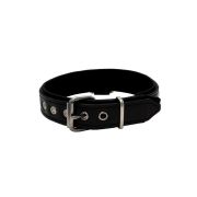 Rhombus with a pom-pom square pyramid with leather inlay – KD01037/50/30/BK/01