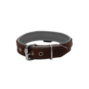 Rhombus with a pom-pom square pyramid with leather inlay – KD01037/50/30/BR/12