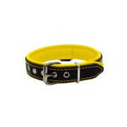 Rhombus with a pom-pom square pyramid with leather inlay – KD01037/60/30/BK/06
