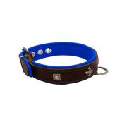 Medieval cross-shaped metal motifs and carved pyramids with leather inlay – KD01041/65/30/BR/03