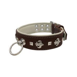 Motif with very impressive medieval symbols, and a pyramid-shaped motif with a leather overlay – KD01077/75/50/BR/09