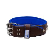 Motif with very impressive 10mm metal studs, diamonds, and medieval crosses with leather backing – KD01084/70/50/BR/03