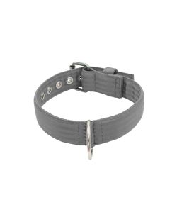 Triple-Polyamide Dog Collar 4cm Width - KI01002/60/40/GY/00