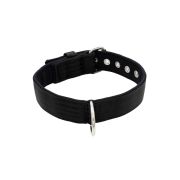 Dog Collar with Polyamide and Neoprene 4cm Width – KI01003/60/40/BK/01