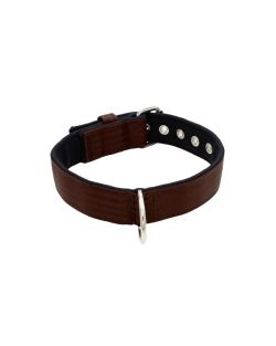 Dog Collar with Polyamide and Neoprene 4cm Width - KI01003/65/40/BR/01