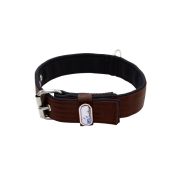 Dog Collar with Polyamide and Neoprene 4cm Width – KI01003/65/40/BR/01