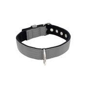 Collar de perro de poliamida y neopreno de 4 cm de ancho – KI01003/65/40/GY/01