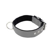 Collar de perro de poliamida y neopreno de 4 cm de ancho – KI01003/65/40/GY/01